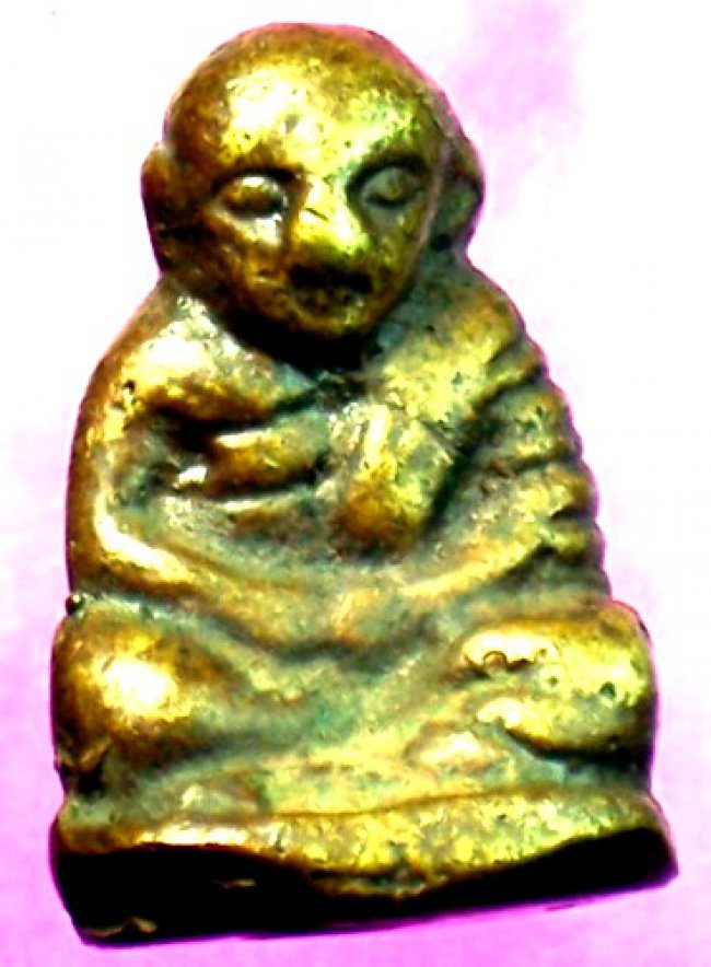 รูปหล่อหลวงพ่อเงิน อาจารย์แจ๊ะ พิมพ์เศียรโต ปี2472 รูปหล่อหลวงพ่อเงิน อาจารย์แจ๊ะ พิมพ์เศียรโต ปี2472