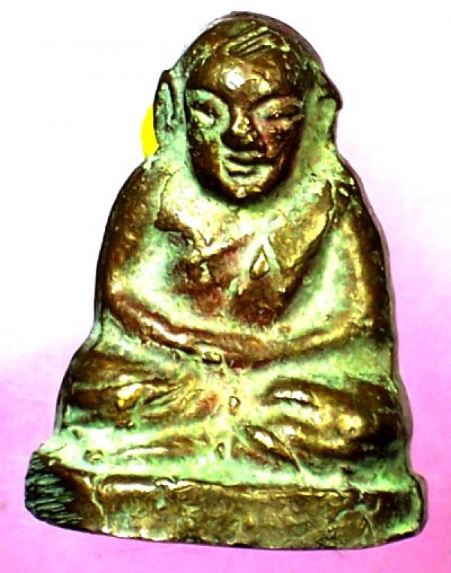 หลวงพ่อเงิน หน้านกฮูก หลวงพ่อเตียงวัดเขารูปช้างสร้าง ปี2500